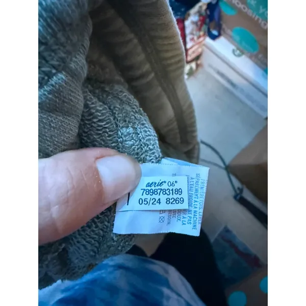 Aerie Olive Green Jogger Sweatpants - Image 4