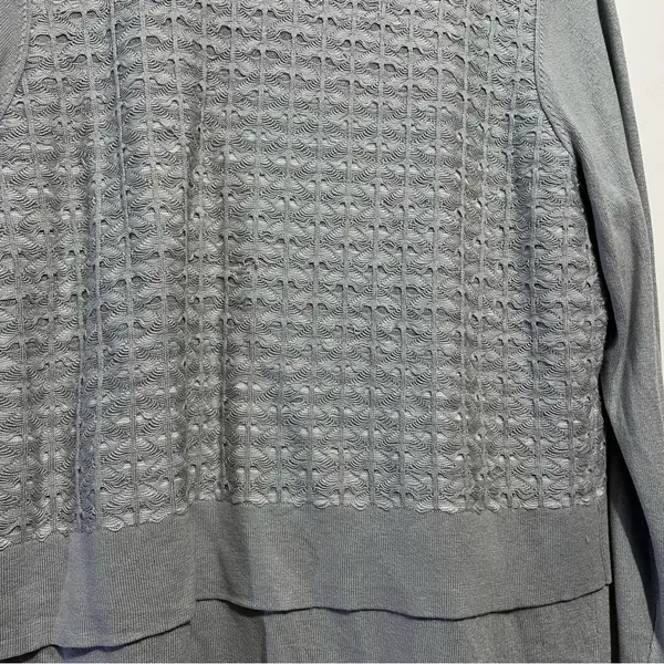 Gray Open Front Cardigan peck peck :Box G - Image 10