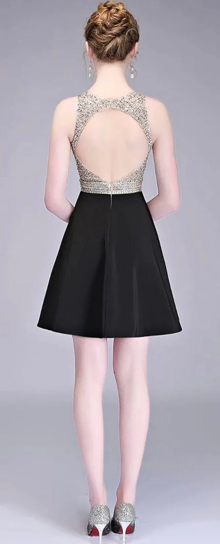 Homecoming Dress Black Size XXS - Image 2