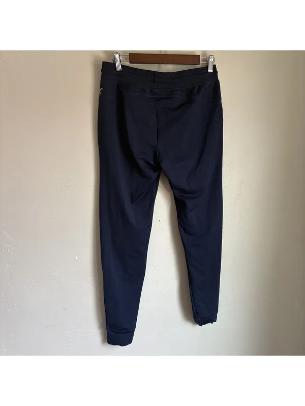 Zyia Active Navy Blue Cozy Joggers Drawstring Athleisure Lounge Pants Size M - Image 4
