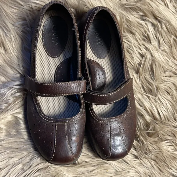 GNW Leather Myrtle Shoes Size 8.5 Medium Brown - Image 9