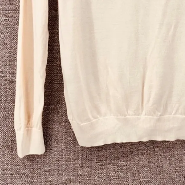 Uniqlo Wool Turtleneck Sweater Yellow‎ Large - Image 4