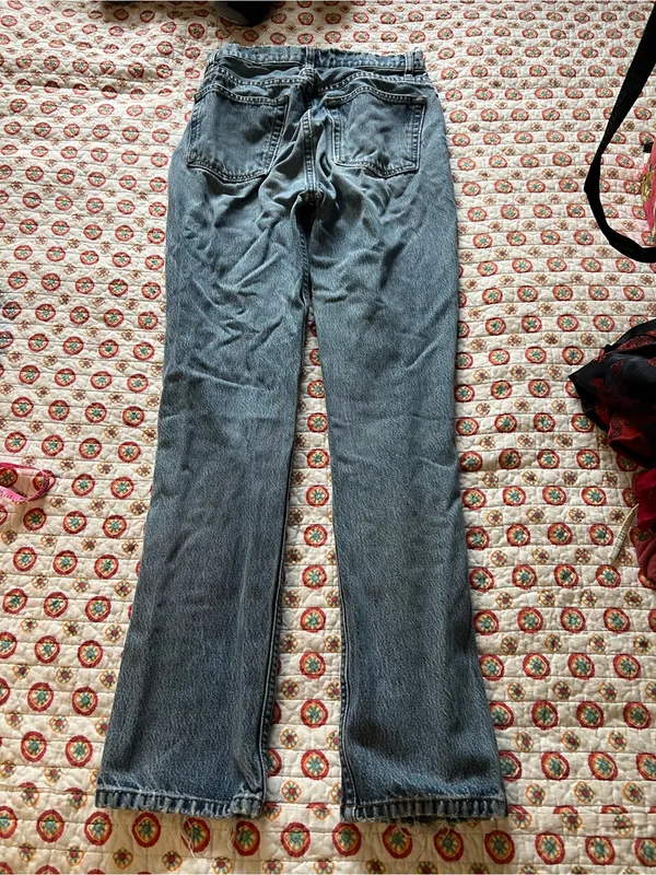 Reformation Discontinued Stevie Ultra High Rise Straight Jeans size 26 - Image 7