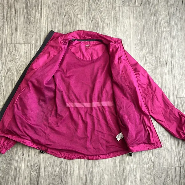 AVIA Pink Windbreaker Jacket Size M - Image 7