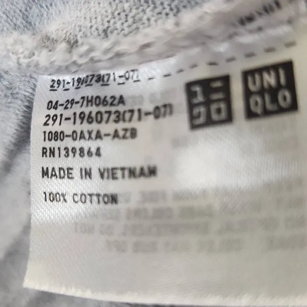 Uniqlo Gray Mock Turtleneck Ribbed Knit Dress Size Medium Gray Mini Dress - Image 8