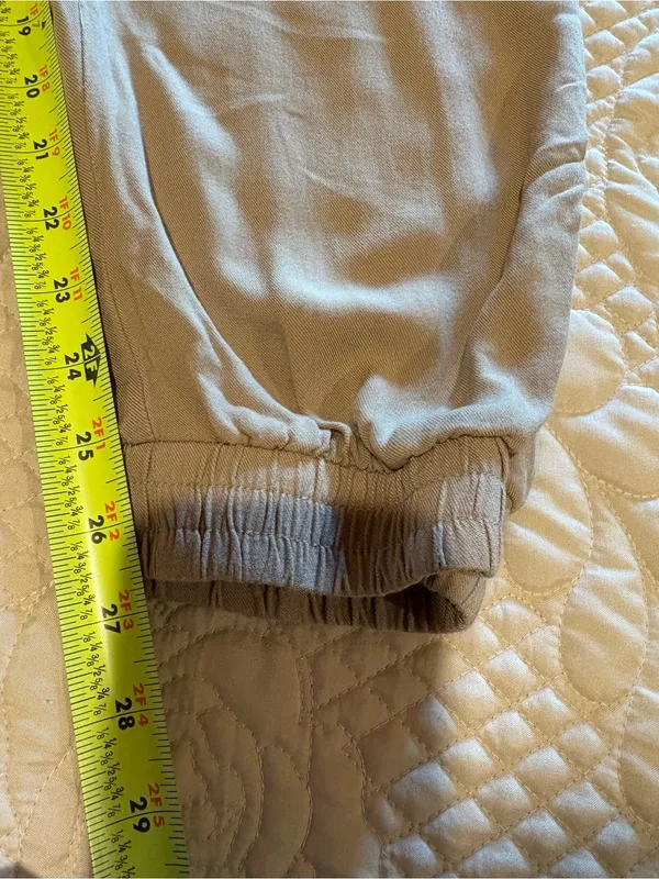 Ci Sono Tan lightweight joggers/casual trousers women’s XL - Image 9