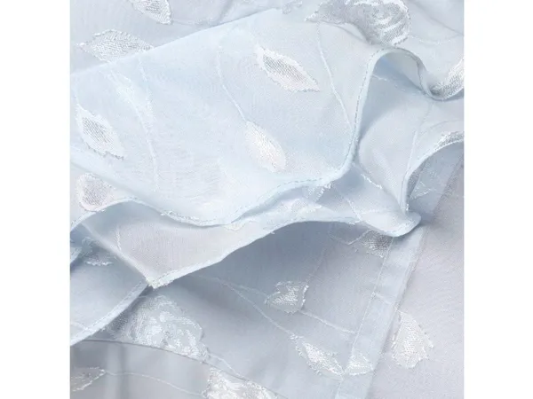 LULUS Forever Be Light Blue Ruffle Rose Print Dress Size Medium NEW NWT - Image 4