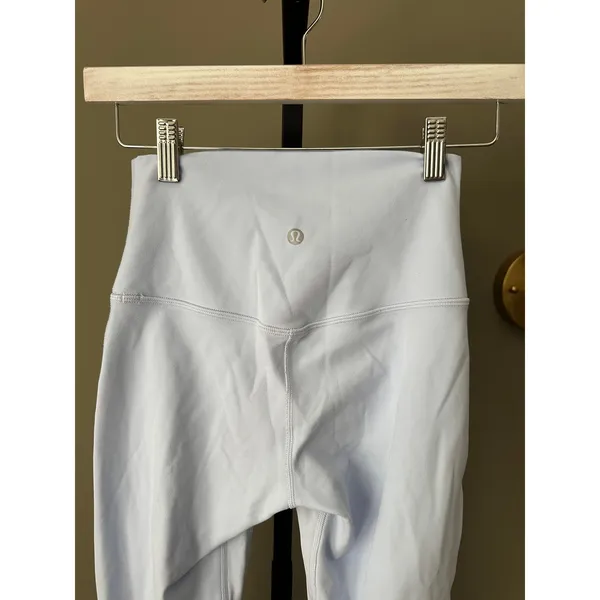 Lululemon Align High-Rise Pant 25” Pastel Blue Size 4 - Image 4