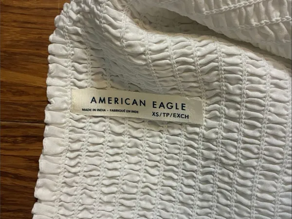 american Eagle white dress size xs - Image 2