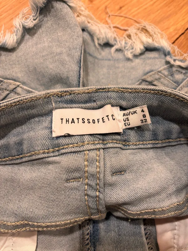 That’s so fetch Jean shorts - Image 2