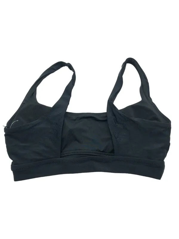 Aerie Bikini Top Removable Cups Scoop Neck Black M - Image 2