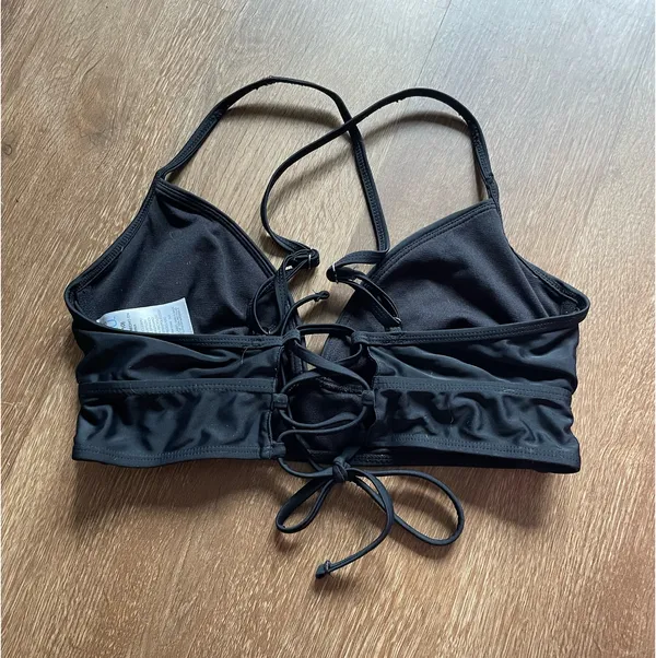 No Boundaries Black Bikini Top - Image 2