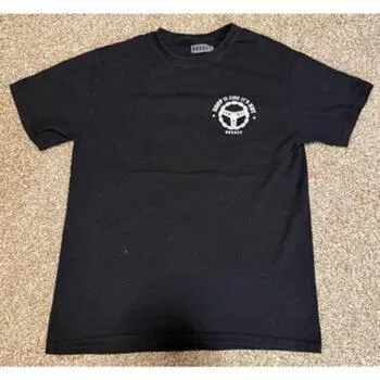 Top Mens Drop It Like Its Hot Black T-Shirt New Size Medium By Boxset - Image 6