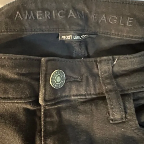 American Eagle Jeans Size 10 Inseam 26 inches Highest Rise Jegging Stretch - Image 11