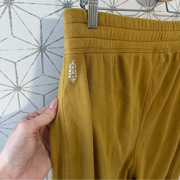 Free People Movement Oversized Marigold Joggers - Image 5