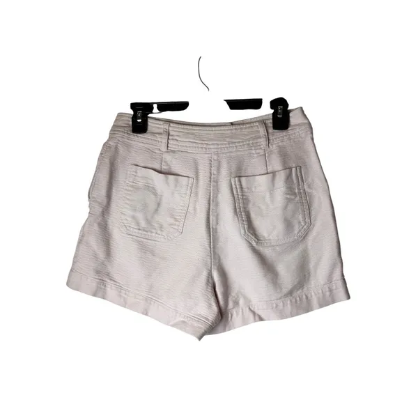 Boden Shorts Women 6 Pink Textured Cotton Modal‎ Chino Preppy Outdoor Designer - Image 3