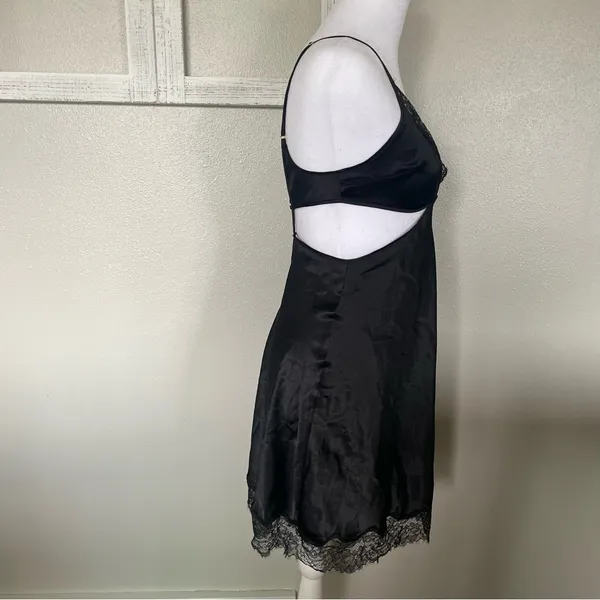 Victoria's Secret Black Lace Chemise - Image 2