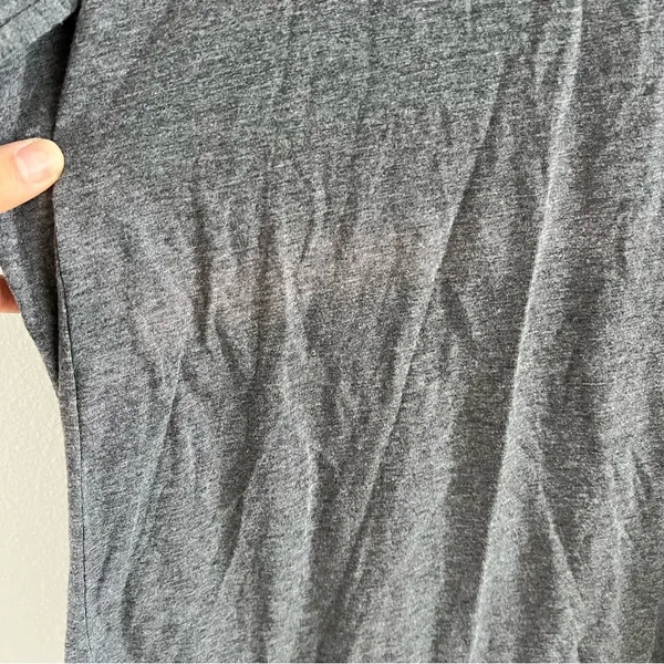 Under Armour Gray Long Sleeve Loose Heatgear Open Back Strappy Stretch Large - Image 7
