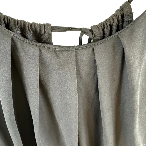 Maurices Black Spaghetti Strap Lightweight Stretchy Tank Blouse Size L‎ - Image 3
