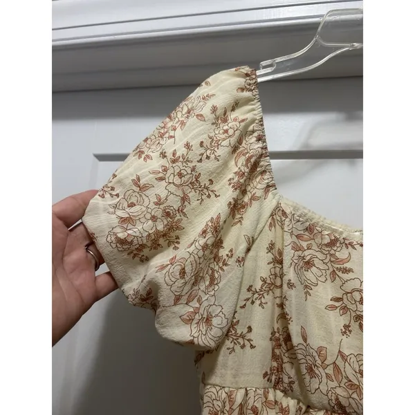 Altar'd State Women’s Small Babydoll Floral Dress Cottagecore Feminine Flirty - Image 5