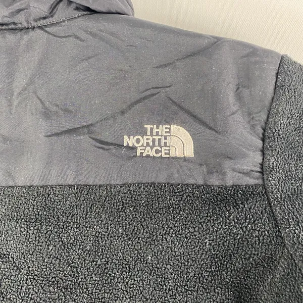 The North Face Denali Jacket Girls XL Full Zip Polartec‎ Black Fleece Youth TNF - Image 8