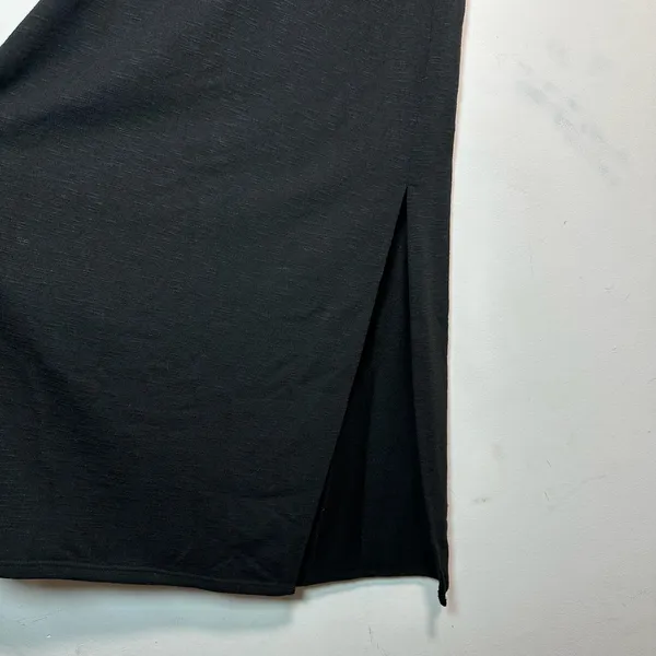 Paige Black Flutter‎ Sleeve V-Neck Maxi Dress with Tie Waist Small - Image 8