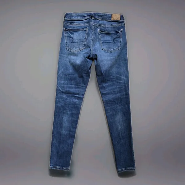 American Eagle Outfitters Super Super Stretch Wash Jeans Women Size 4 Skinny - Image 5