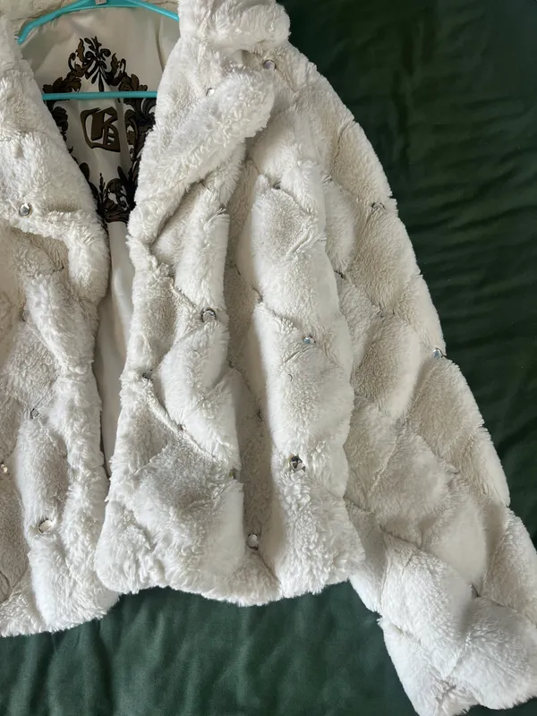 Guess Faux Fur Coat - Image 3