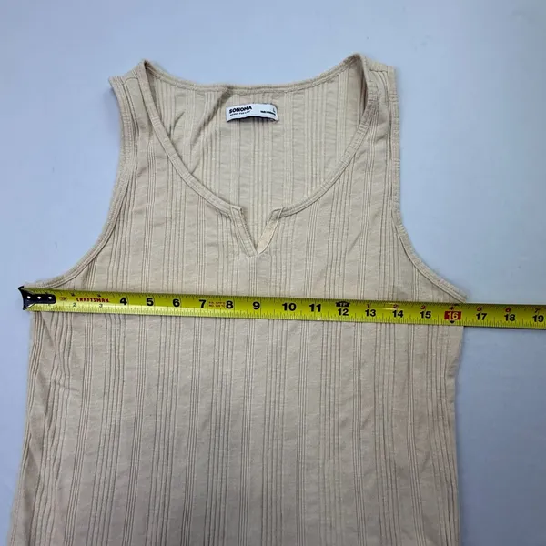 Sonoma Goods For Life Ribbed Tank Top Size L - Image 3
