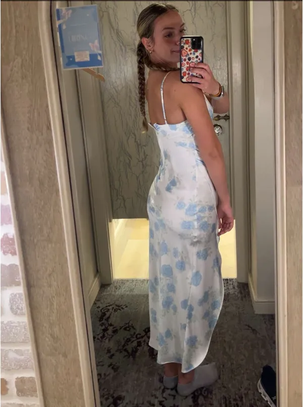 Altar'd State Maxi Floral Dress XS - Image 2