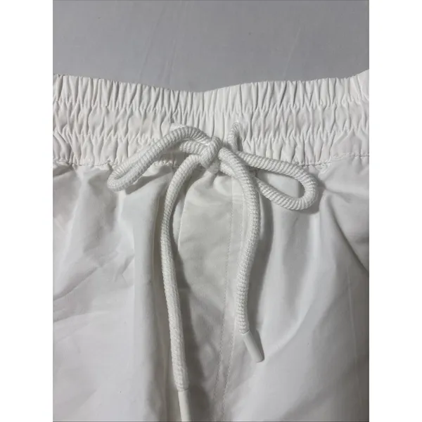 Calia White Pull On Active Drawstring Pocket Shorts Size Large Athleisure Gym - Image 3