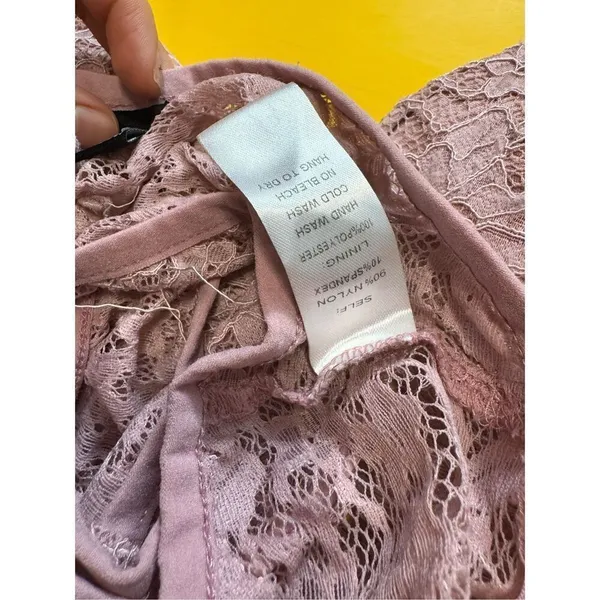 Windsor pink laced bodysuit - Image 4