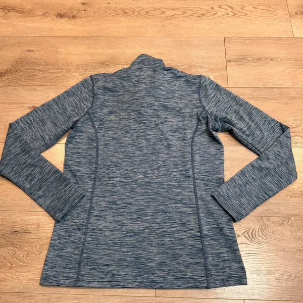 Orvis Womens Pullover 1/4 Zip Athletic Long Sleeve Top Blue Small S‎ - Image 2