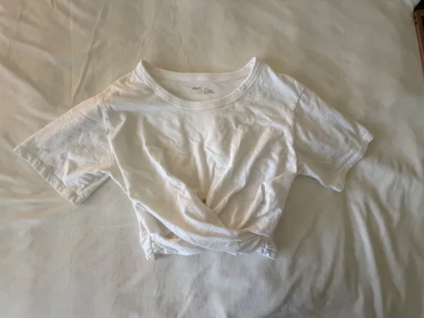 Aerie Short Sleeve Wrap Shirt - Image 3