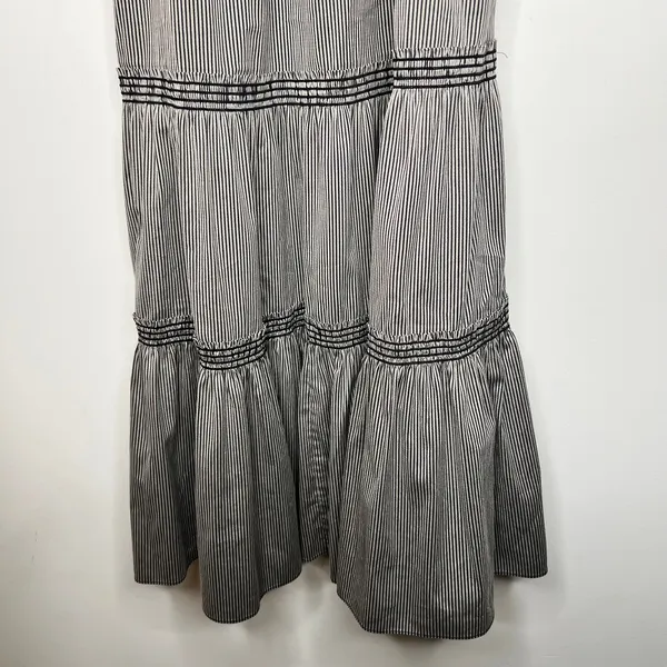 Tory Burch Smocked Midi Dress Size Large - Image 6