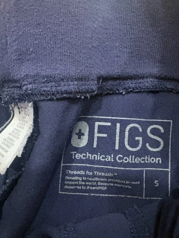 Figs Size Small (S) Jogger Pants with Drawstring and Pockets - Image 3