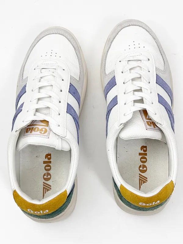 GOLA Grandstand Trident Leather Suede Lace Up Tennis Shoes Sneakers Size 7.5 - Image 11