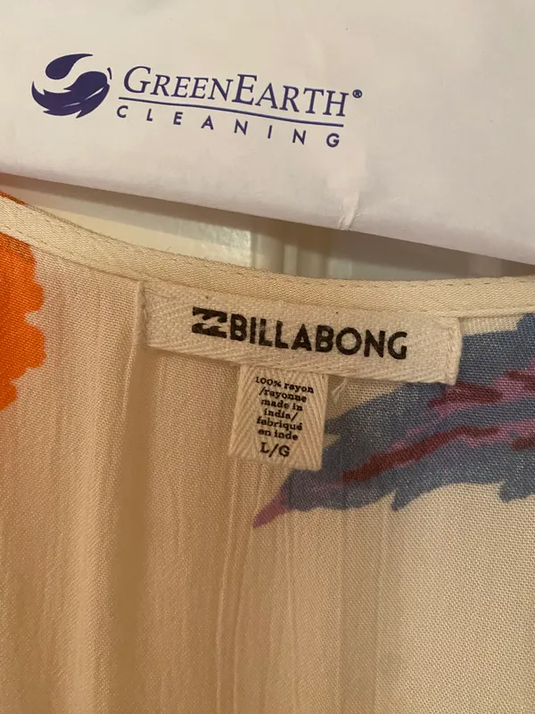 Billabong Floral Wrap Dress - Image 3