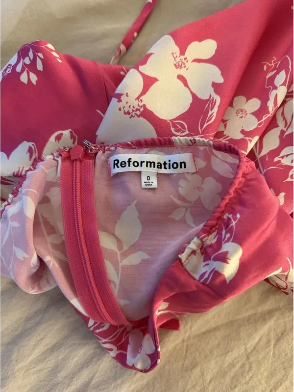 Reformation floral dress XS - Image 5