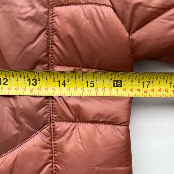 PATAGONIA Women's Size XS Nano Puff Jacket Burl Red Rose Gold lightweight - Image 7
