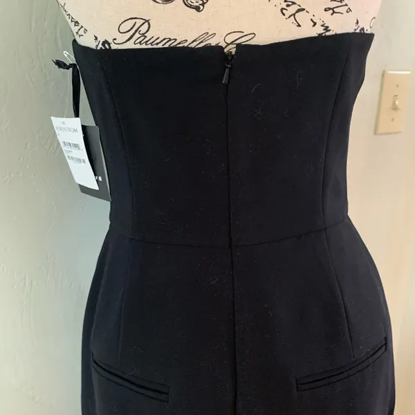Trouve NWT strapless jumpsuit Size S Black - Image 6