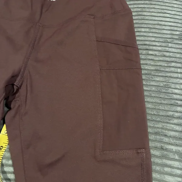 Carhartt Women's Force Fitted Lightweight Utility Leggings Brown Sz Small - Image 4