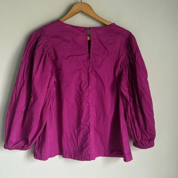 Farm Rio Anthropologie Kelsie Blouse Size XS - Image 3