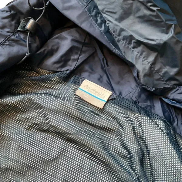 Columbia Mens Omni-Tech Waterproof Jacket Size XL Black - Image 9