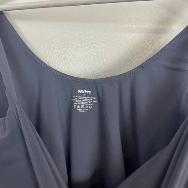 SKIMS Fits Everybody Square Neck Bodysuit in Slate Size 2X - Image 5