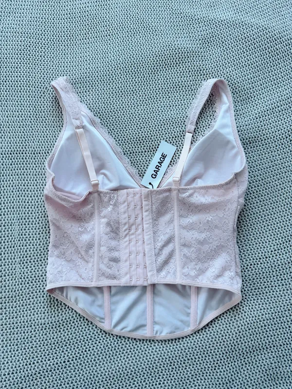 Garage Pink Lace Top - Image 2