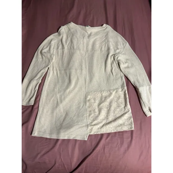 Anthropologie Saturday Sunday Snowmass Patchwork Sweater Size M - Image 4