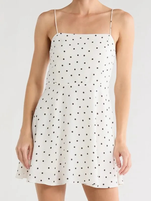 Alice + Olivia Glinda Polka Dot Mini Dress NWT Size 12 - Image 2