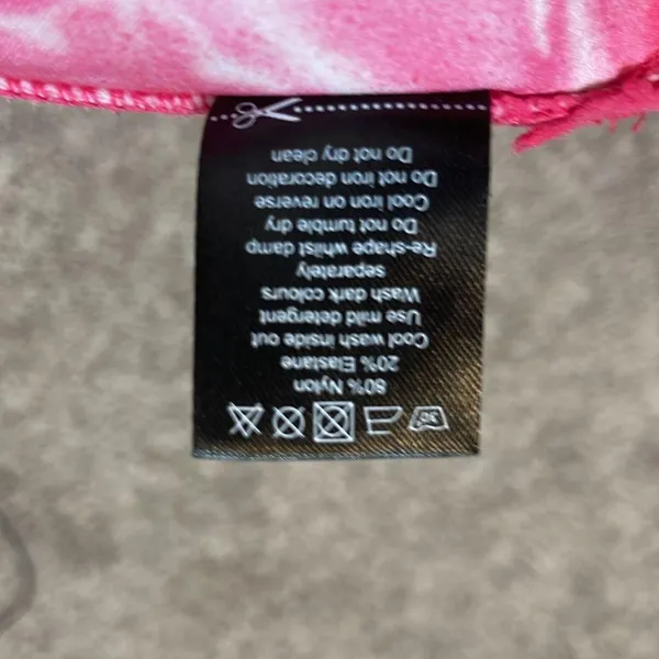 Balance athletica hot pink tie dye oasis biker short - Image 8