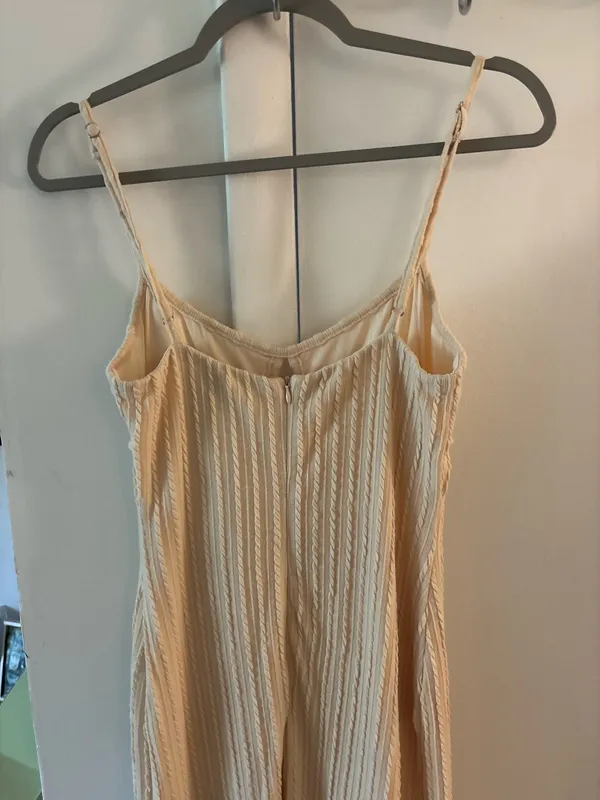 Princess Polly Cream Maxi Dress - Image 4